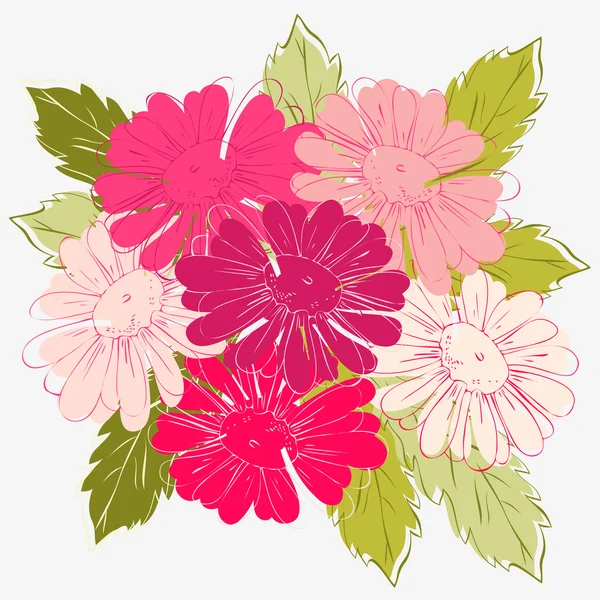 Floral background — Stock Vector