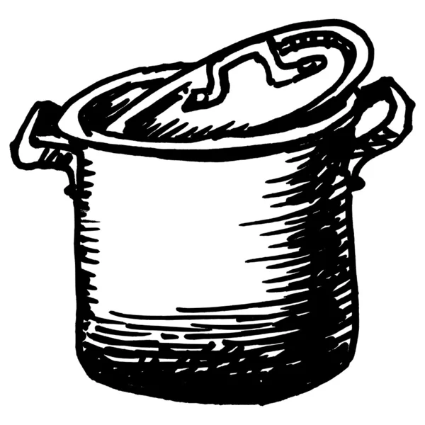 Saucepan — Stockový vektor