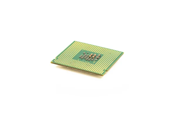 Portátil Cpu Aislado Fondo Blanco Portátil Cpu Para Portátil Vista — Foto de Stock