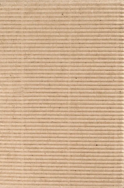 Corrugated brown cardboard as background — Stock Photo, Image
