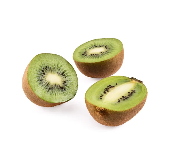 Composição de kiwi de kiwi isolado — Fotografia de Stock