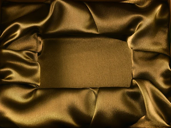 Silk öppnade lådan som bakgrund — Stockfoto