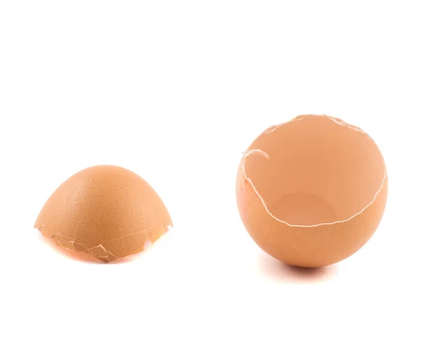 Egg shell cracked in two parts — Stock Photo, Image