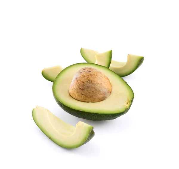 Avocado fruit composition isolated — Stock Photo, Image