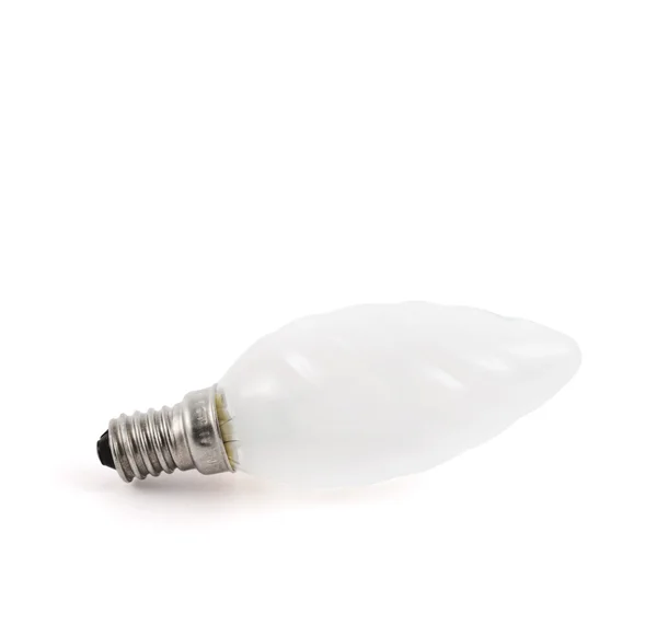 Incandescent light bulb isolated — Stock Photo, Image