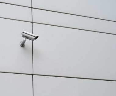 Dış duvarda CCTV kamera