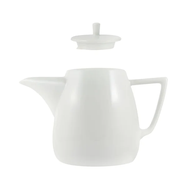 Ceramic teapot isolated — Stock Photo, Image