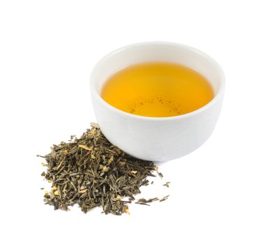 Seramik kase izole çay