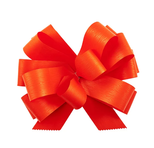 Geschenk ribbon bow geïsoleerd — Stockfoto