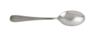 stalen metalen dessertlepel