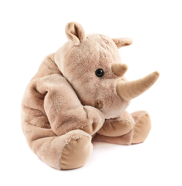 Rhinoceros rhino plush toy — Stock Photo, Image
