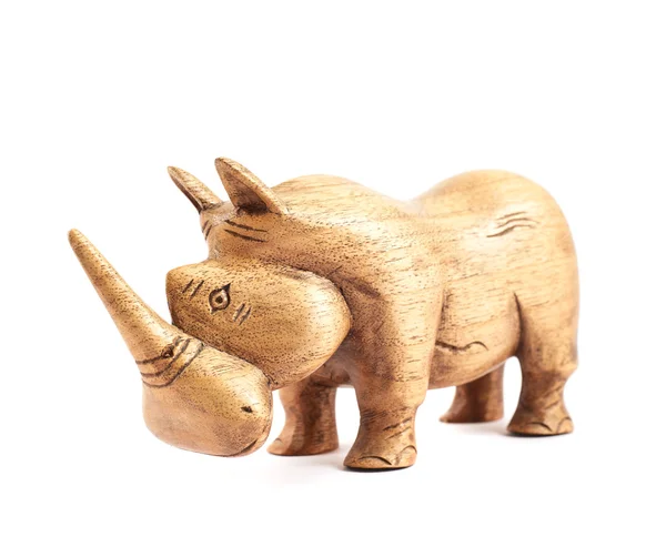 Noshörning rhino skulptur — Stockfoto