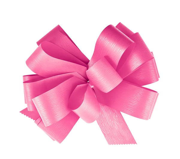 Geschenk ribbon bow geïsoleerd — Stockfoto