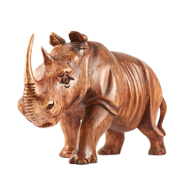 Nashorn-Skulptur — Stockfoto