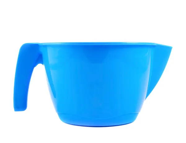 Plastic measuring cup isolated — Stock Photo, Image