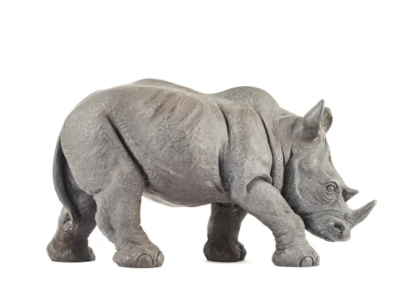 Nashorn-Skulptur — Stockfoto