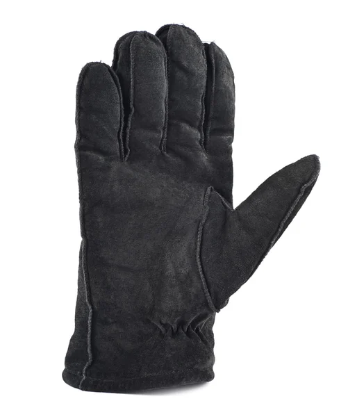 Suede winter glove isolated — Stock Photo, Image