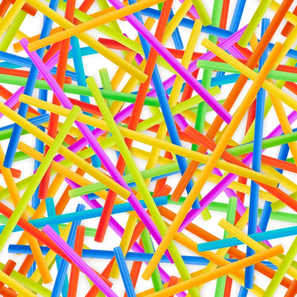 Seamless drinking straw background — Stock Photo, Image