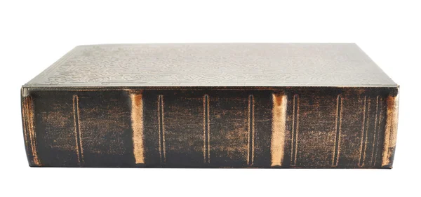 Libro de cubierta de madera vieja — Foto de Stock