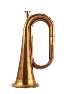 izole trompet müzik aleti
