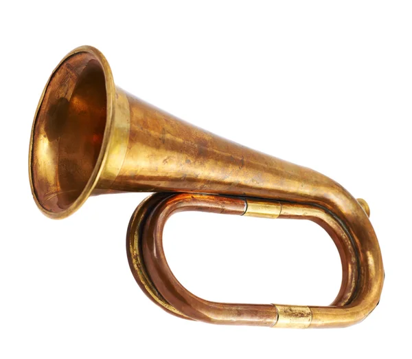 Trumpet musical instrument isolated — Stock Photo, Image