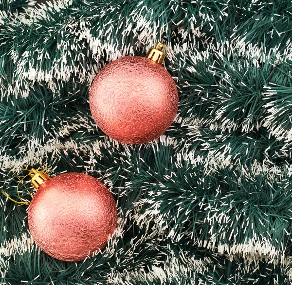 Stagionale decorazione di Natale sfondo — Foto Stock