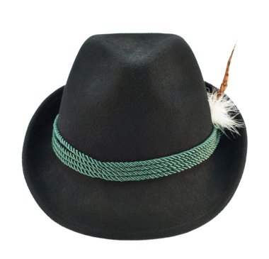 izole şapka gibi karanlık fedora