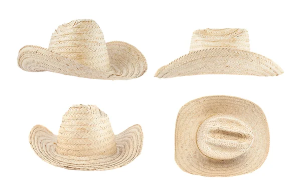 Straw hat isolated — Stock Photo, Image