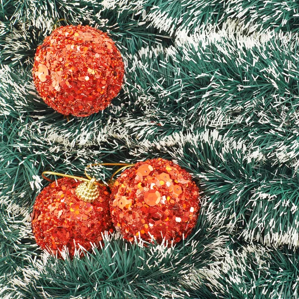 Décoration de Noël saisonnière fond — Photo