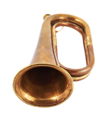 izole trompet müzik aleti