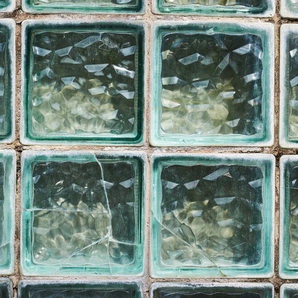 Glass brick wall — Stock Photo, Image