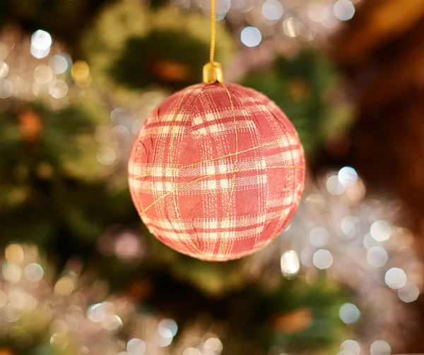 Natal sazonal decoração fundo — Fotografia de Stock