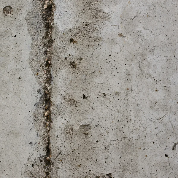 Old concrete wall with a crack in it — Stock Photo, Image