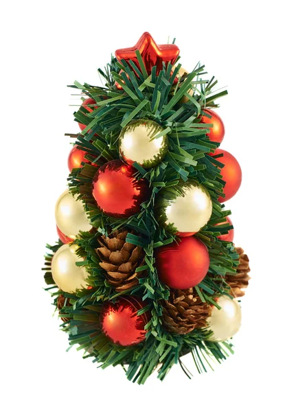 Pequena decoração de árvore de Natal — Fotografia de Stock
