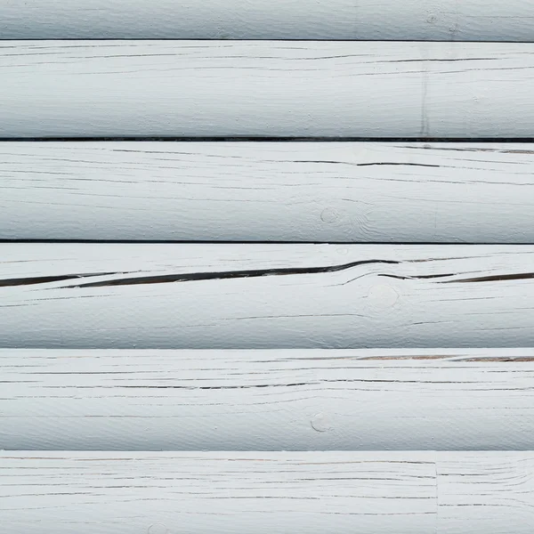 White painted wooden beam wall — Stock Photo, Image