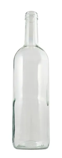 Glasflasche isoliert — Stockfoto