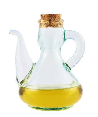 zeytinyağı cam kap izole