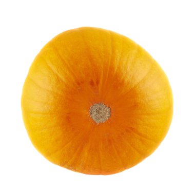 izole olgun turuncu kabak