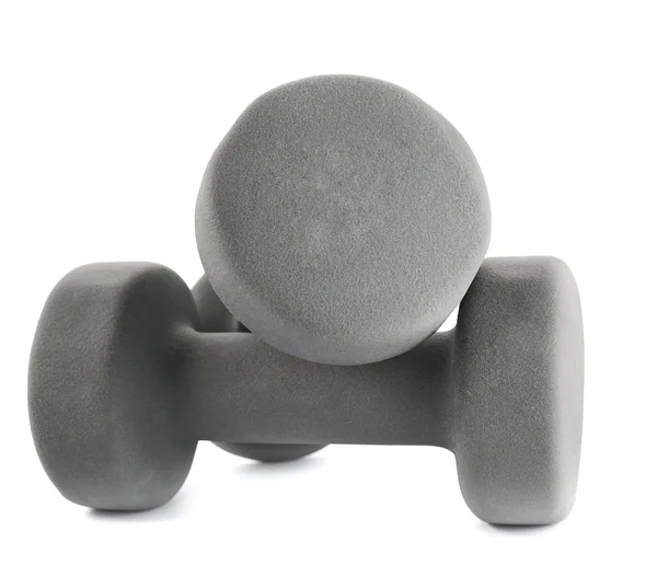 Two soft dumbbells composition — Stock Photo, Image