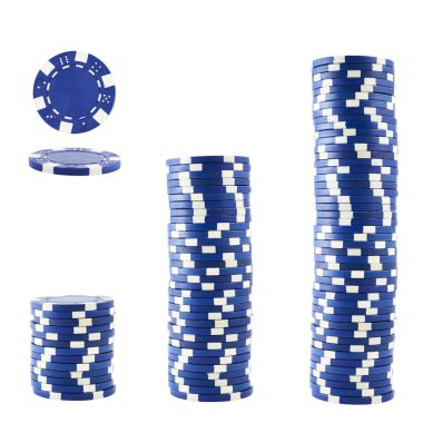 üç deste: casino fişi