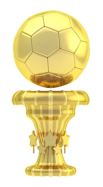 Award fotbollscupen sport trophy — Stockfoto