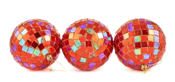 Decoração composição bola de Natal — Fotografia de Stock