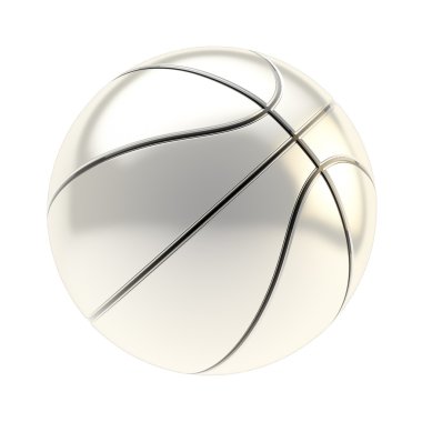 basketbol topu render izole