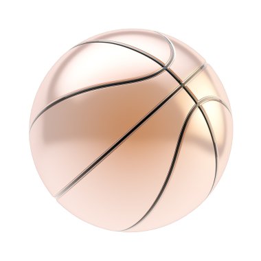 basketbol topu render izole
