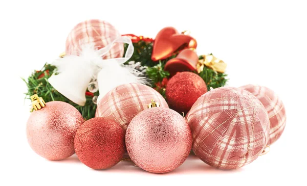 Decoration christmas ball composition — Stock Photo, Image