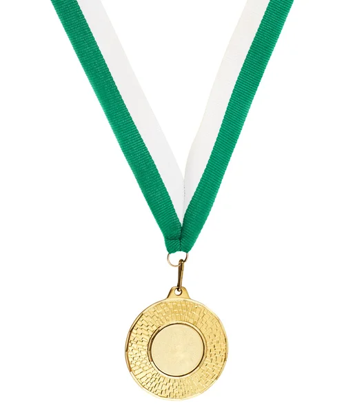 Copyspace metall medalj — Stockfoto