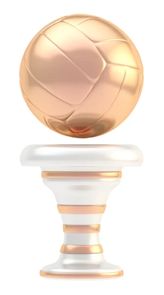 Award volleyball sport trophy cup — Stock Photo, Image