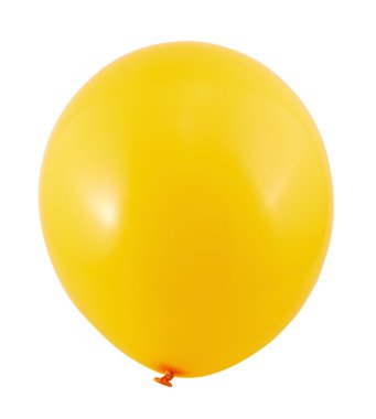 izole tümüyle şişirilmiş hava balonu