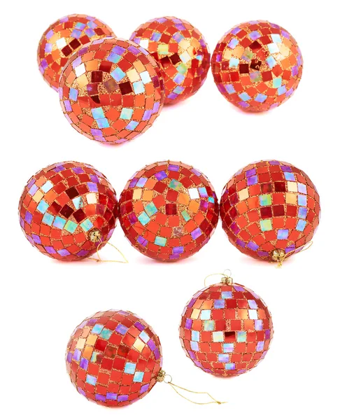 Decoration christmas ball composition — Stock Photo, Image