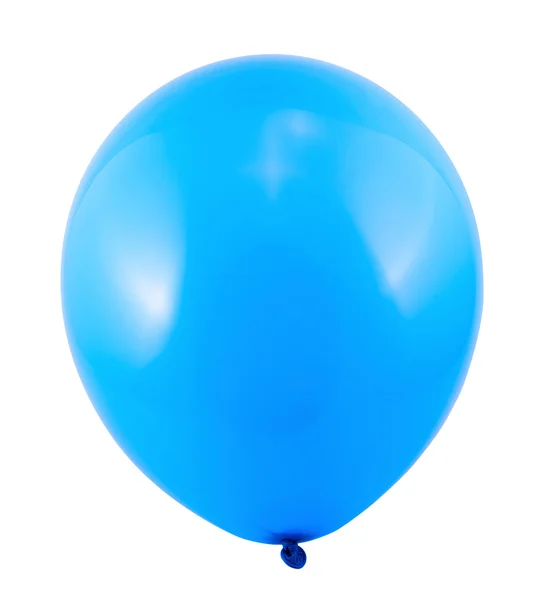 Полностью надутый воздушный шар изолирован — стоковое фото